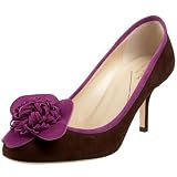 Kate Spade Women's Gratis Pump,Chocolate/African Violet,8 M