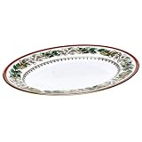 Spode Christmas Rose 14-Inch Oval Platter by Royal Worcester