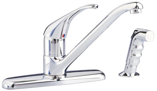 American Standard 4205.001.002 Reliant Single-Control Kitchen Faucet with Cast Brass Spout and Metal Lever Handle, Polished Chrome