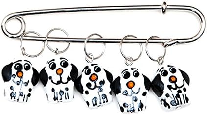 Paradise Exotic Accessories Wood Puppy Stitch Markers