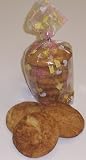 Gourmet Food : Scott's Cakes 1/2 lb. Snicker Doodle Cookies in a Easter Chicks Bag