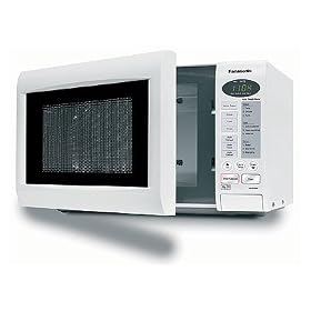 Panasonic NN-E255W Digital Solo Microwave Oven White 19L 800W