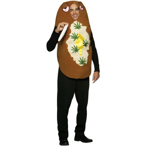 California Brownie Girl Pot Leaf Costume