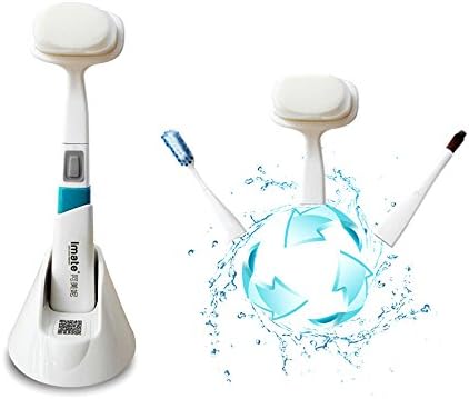 Familybuy 3-in-1 Deep Cleansing Brush Facial Electric Toothbrush Deep Skin Care Massager Deep Pore Cleanser Ultra Soft Cleansing Face Brush Electric Facial Blackhead Brush