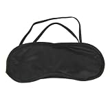 Black Sleep Sleeping Eye Mask Blindfold