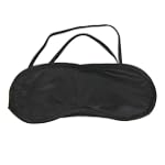 Black Sleep Sleeping Eye Mask Blindfold