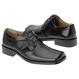 Zengara Men's Z30011 (Black Nappa Leather 7.5 D)