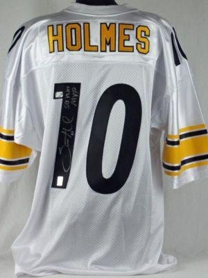Steelers Santonio Holmes Sb Xliii Mvp Authentic Signed Jersey Holmes Hologram - Autographed NFL Jerseys