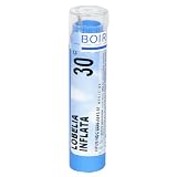 Boiron Homeopathic Medicine Lobelia Inflata, 30C Pellets, 80 Count Tubes Boiron Homeopathic Medicine Lobelia Inflata, 30C Pellets, 80 Count Tubes