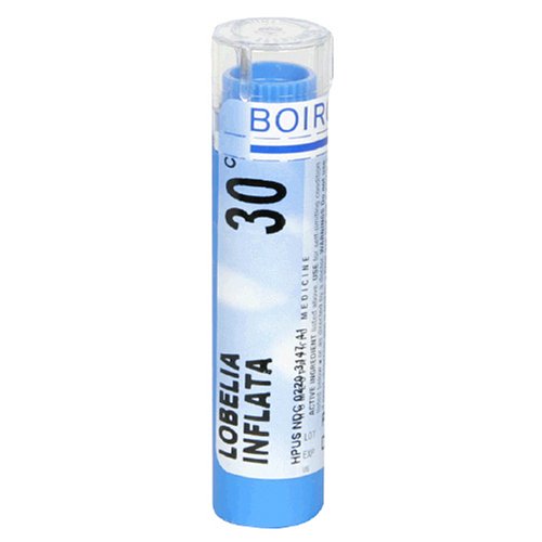 Boiron Homeopathic Medicine Lobelia Inflata, 30C Pellets, 80-Count Tubes (Pack of 5)