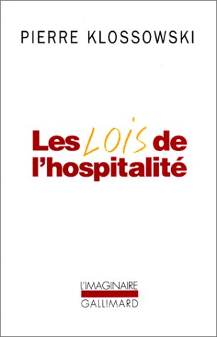 Les lois de l'hospitalit�