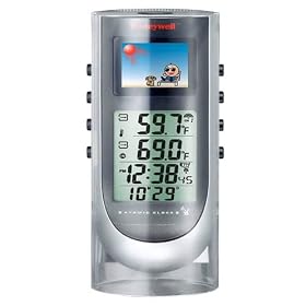 Honeywell TE601CELW Color Weather Forecaster with Indoor Outdoor Thermometer by Honeywell