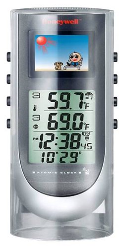 Honeywell TE601CELW Color Weather Forecaster with Indoor/Outdoor Thermometer