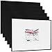 US Art Supply 8 X 10 inch Black Professional Artist Quality Acid Free Canvas Panels 6-Pack (1 Full Case of 6 Single Canvas Panels)