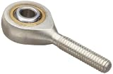 RBC Heim Bearings HM2AM 0.1562″ Bore, .1640-32UNC Threads Male Rod End Bearing, 4 Piece Metal-To-Metal