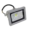 OXLUX 10W SMD LED Floodlight Cool White in SILVER- Ideal Replacement for Halogen