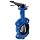 Dixon BFVW300 Ductile Iron Wafer Style Butterfly Valve with Stainless Steel Disc and Buna-N liner, 3" Size, 200 psi Pressure