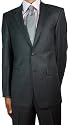 Feinster Super 150 Business Anzug by VF-Fashion in Stone mit modernem 2-Knopf-Sakko