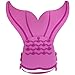 Kids Girls Adjustable Swimming Monofin Flippers Swimmable Mermaid Tail