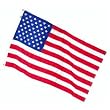 Valley Forge 3-Foot x 5-Foot Nylon Replacement Flag With Sewn Stripes & Embroidered Stars