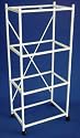 4 Tiers Stand for 24"x16"x16" Aviary Cage - 4134WHT
