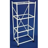4 Tiers Stand for 24x16x16 Aviary Cage - 4134WHT