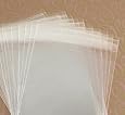 MyCraftSupplies 4 5/8 x 5 3/4 A2 + Envelope Size Resealable Clear Cello Bags - Set of 100 - Tape Strip on Body