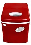 NewAir AI-100R 28-Pound Portable Icemaker, Red