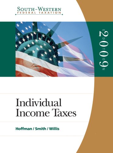 South-Western Federal Taxation 2009: Individual Income Taxes (with TaxCut Tax Preparation Software CD-ROM) (West's Federal Taxation: Individual Income Taxes)