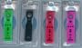 Mario, Princess Peach, Yoshi, and Zelda Official Nintendo Wii Remote Controller Glove Set of Four Skins Red, Pink, Green, and Black