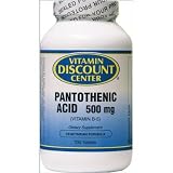 Pantothenic Acid 500 mg by Vitamin Discount Center - 100 Tablets