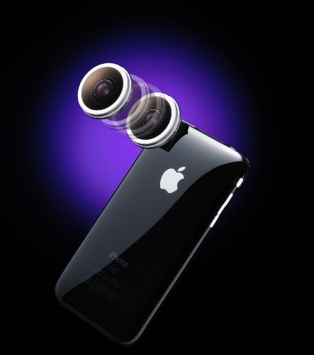 Digital King Fish-eye Magnet Mount Conversion Lens for iPhone 3G&3GS