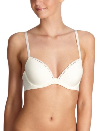 Calvin Klein Underwear Damen BH/ Push-up F2892E, Gr. 70A, Elfenbein (101 Ivory) Preisvergleich