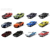 Set of 12 Muscle Car Garage Stock and Custom Wave 6 1 64 by Collectable Diecast
