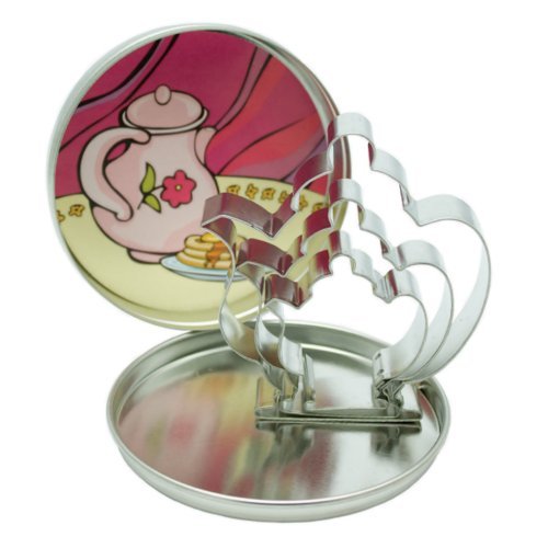 Tea Pot Cookie Cutter Set of 3 Tea Pot Cookie Cutter Set of 3