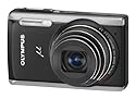 Olympus Mju-9010 Digitalkamera (14 Megapixel, 10-fach Zoom, 6,9 cm (2,7 Zoll) Display, 2GB intern Speicher) Midnight Black