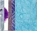 5er-Pack Bastelpapier-Set Nr. 136 - Mixed Blues - B je 17,5 x 13 cm