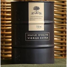 A L'Olivier Extra Virgin Olive Oil from France in signature Drum 750 ml by A L'Olivier