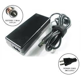65W Laptop Ac Adapter for HP G50 G50T G50-104NR G50-111NR G50-123NR G50-126NR SERIES HP G60 G60T G60-230US G60-235DX G60-237US G60-243DX G60-249WM Notebook Charger Power Supply Cord