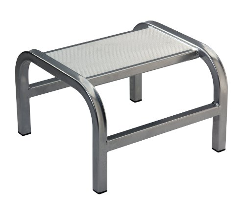 Cramer 2011-01 PAL Aluminum Stool Step Stool, Silvertone