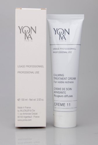 YONKA CREME 11 Calming Treatment Cream For Visible Redness 3.52 oz 100ml Huge Big SIZE