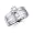 14K White Gold Round-cut Diamond Women's Engagement Ring and Wedding Band 2 Pieces Bridal Set (0.19 CTW., G-H Color, SI1-2 Clarity) - Size 4