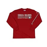 Georgia Bulldogs 100-Percent Cotton Long Sleeve T-Shirt