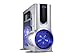 Xclio A380 Silver 25cm Fan Screwless Gaming PC Case - No Power Supply