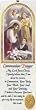 12 Mini-Bookmark Remembrances with Communion Prayer in Spanish, 2.25" x 6" - Boy