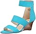 Nine West Women's Risktaker Nubuck Wedge Sandal