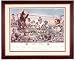 Chicago Bears Team Autographed Signature Series 75th Anniversary Framed 43x34 Print