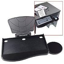 Kensington In-line Copyholder Underdesk Keyboard Drawer with Wrist Rest and Mouse Pad (K60068A)