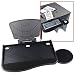 Kensington In-line Copyholder Underdesk Keyboard Drawer with Wrist Rest and Mouse Pad (K60068A)