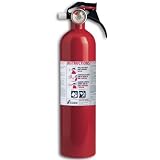 Kidde 440161 Fire Control Disposable Fire Extinguisher 10BC, FC10, Red